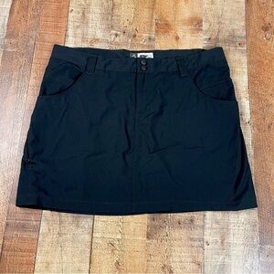 Alpine Design Women's Size 16 Tech Tennis Workout Sport Skort Athletic Black